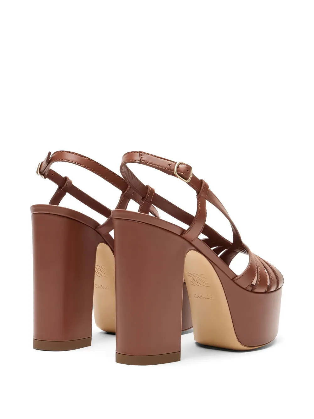 Casadei Elsa platform sandals Bruin