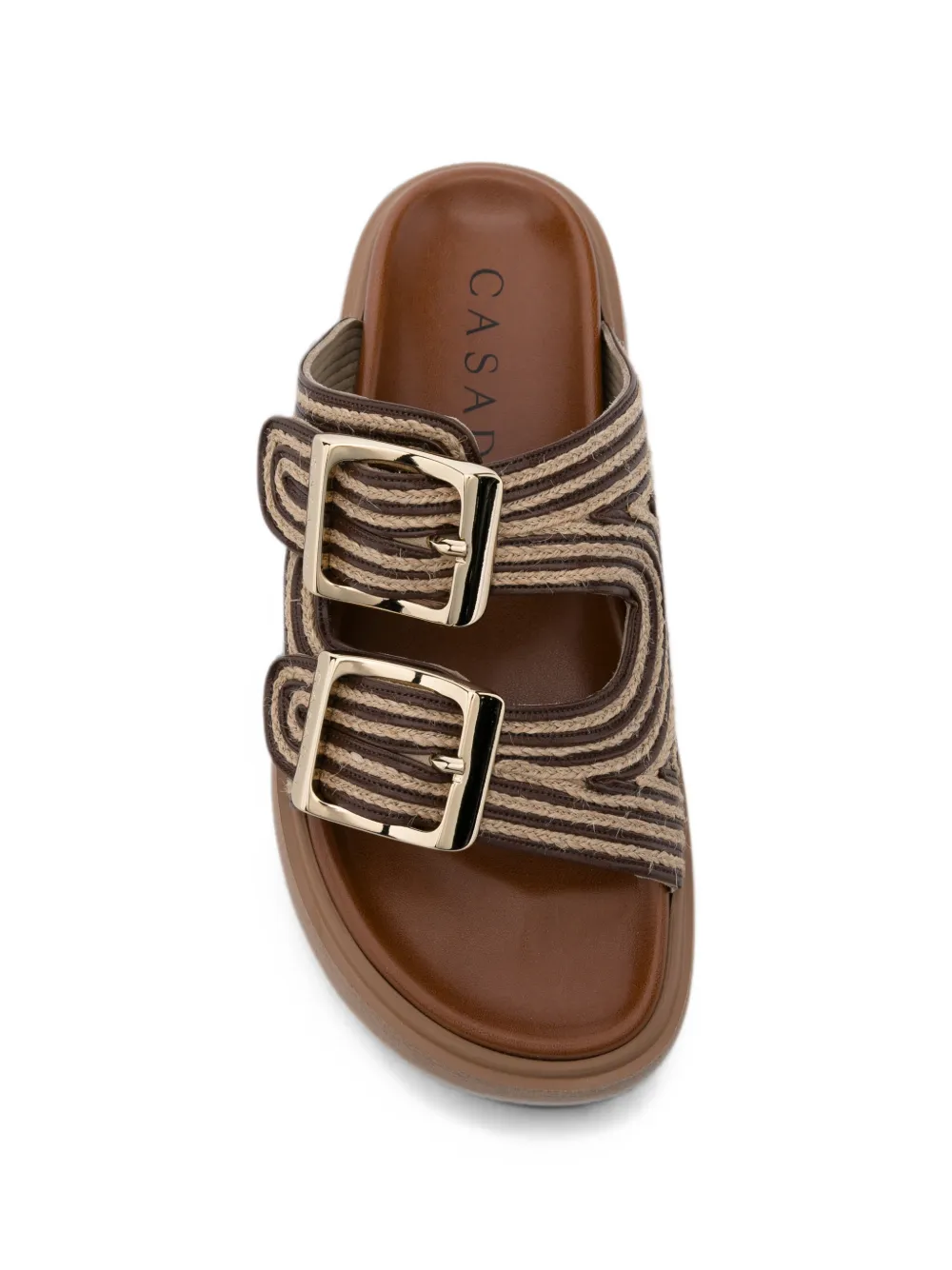 Casadei buckle-fastening platform sandals Bruin