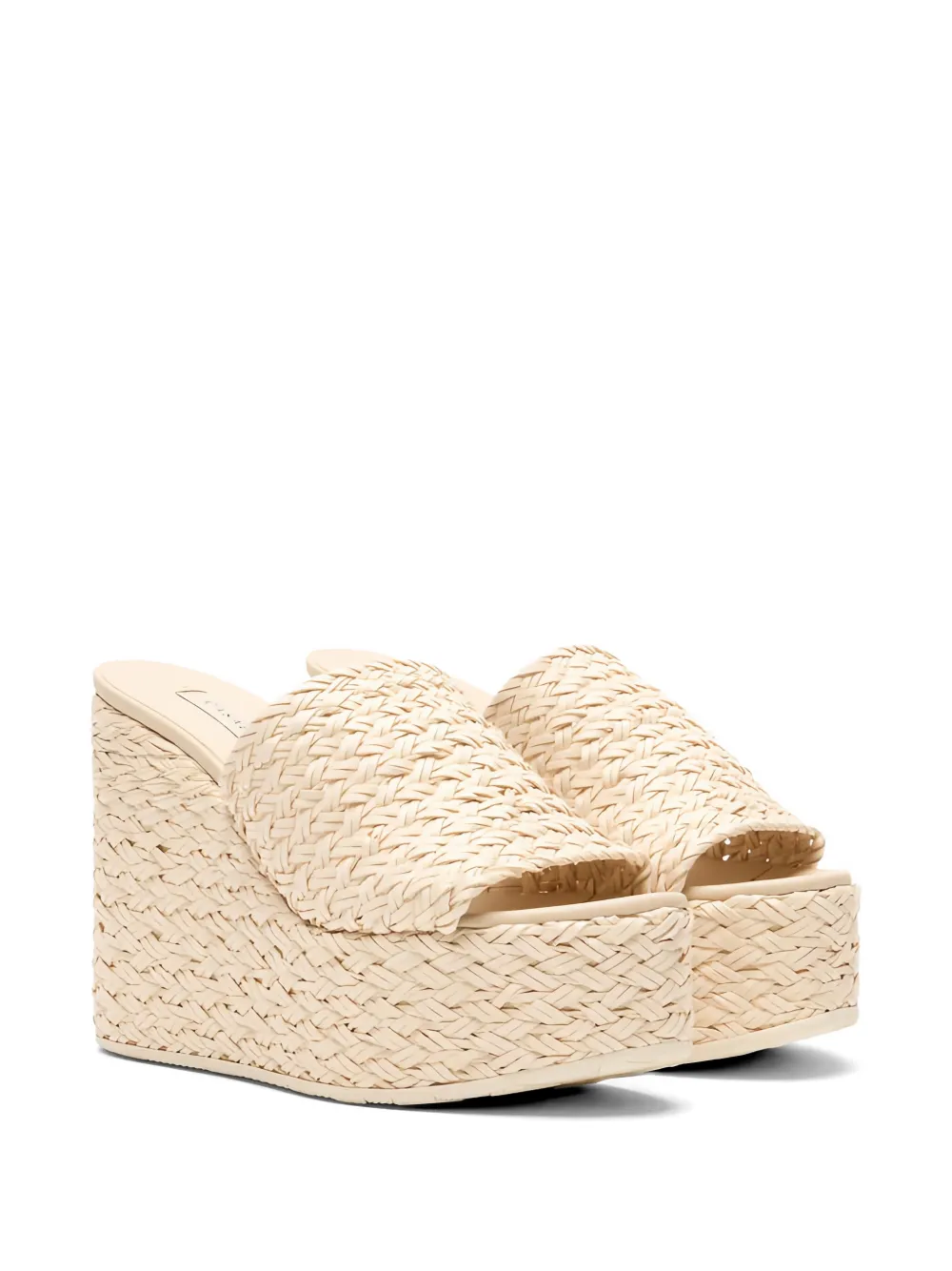 Casadei Suncity wedged sandals Beige