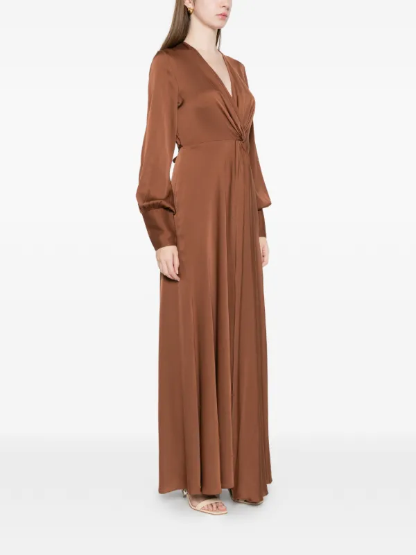sage green dress for wedding bridesmaid Charming Sheath Hatler Long Dresses AB110705 – Anniebride Dress Pattern Infinity Dress SCHL005596_B_L Color:#58-White Hang or lay flat