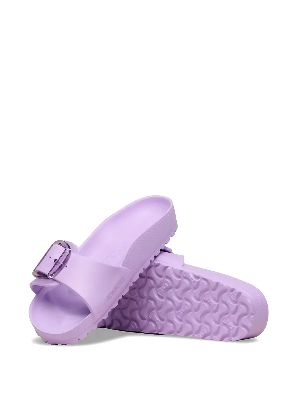 Birkenstock Madrid Big Buckle slides Paars