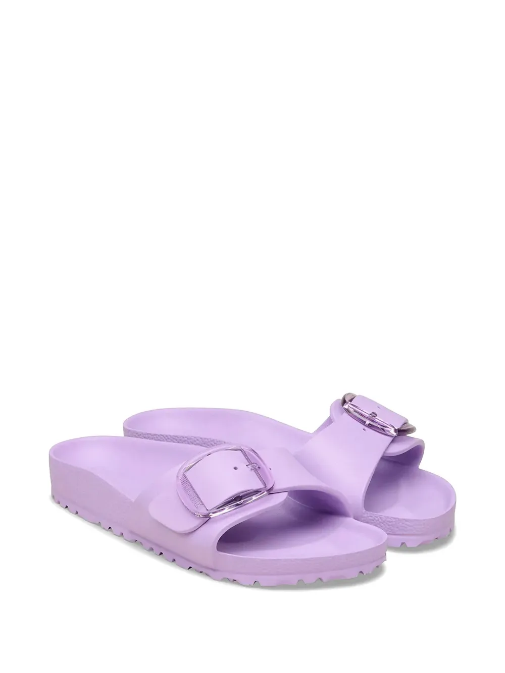Birkenstock Madrid Big Buckle slides Paars