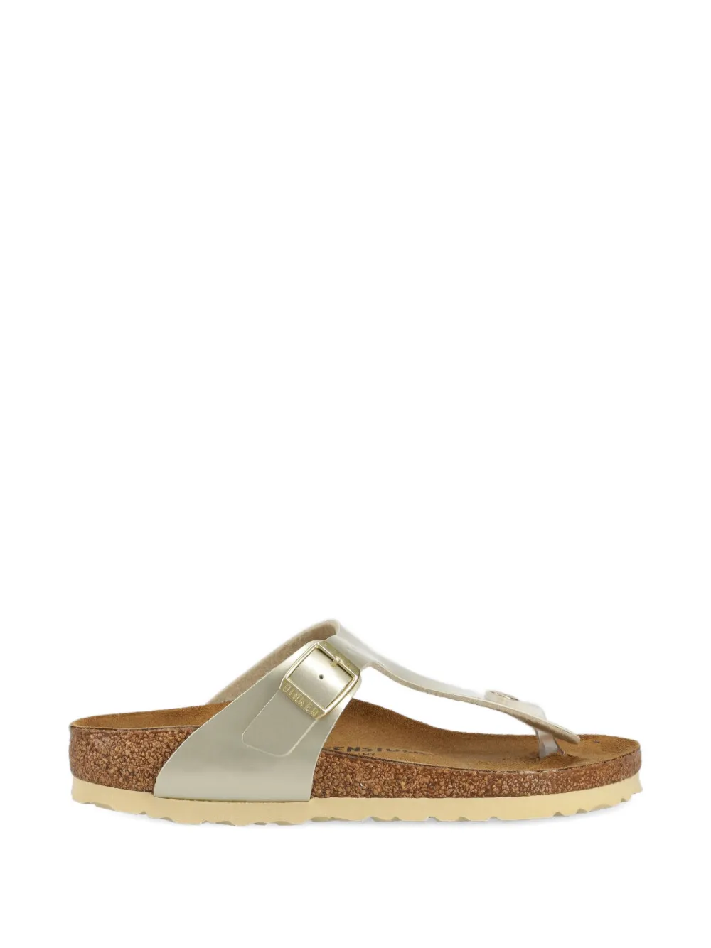 Birkenstock Kids Gizeh slides Goud