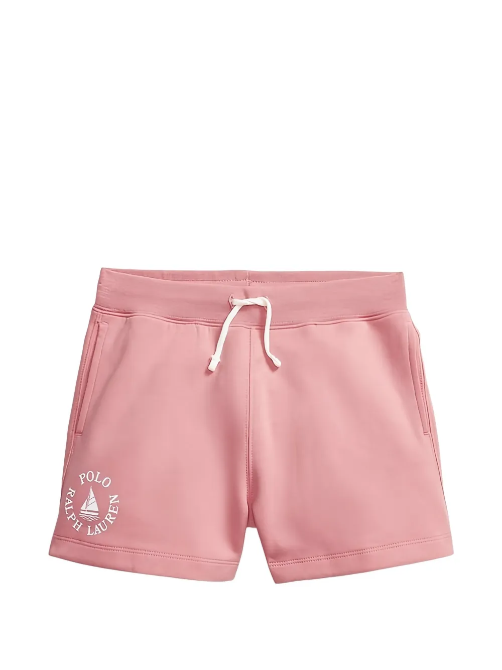 POLO RALPH LAUREN KIDS drawstring track shorts - Pink