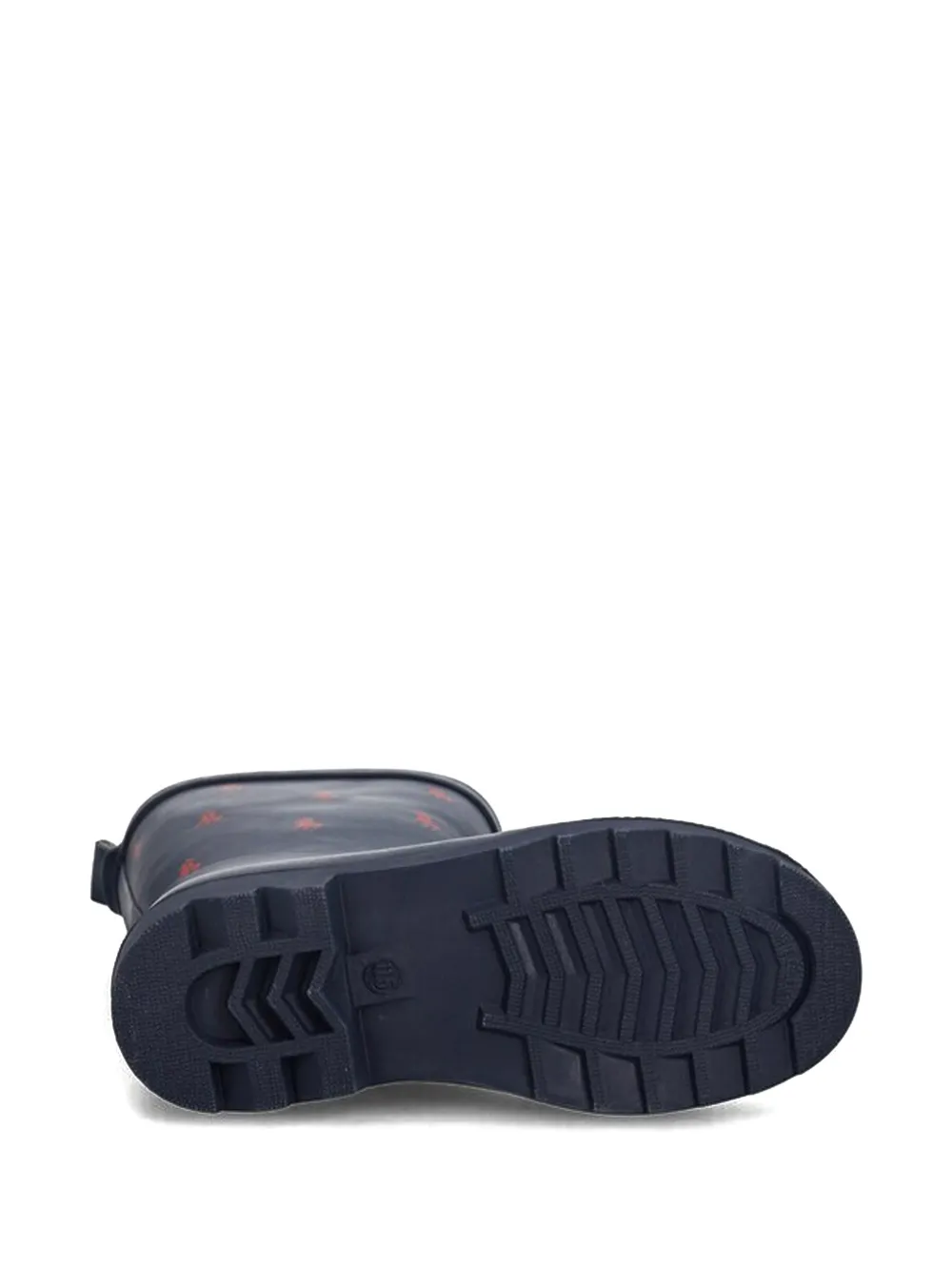 POLO RALPH LAUREN KIDS Laarzen met logo en grafische print Blauw