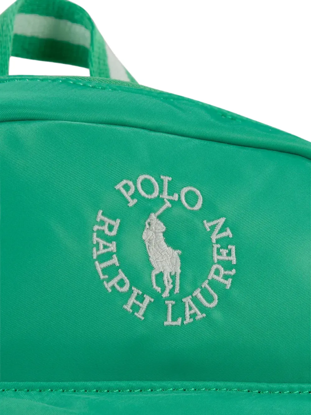 POLO RALPH LAUREN KIDS Rugzak met geborduurd logo en ritssluiting Groen