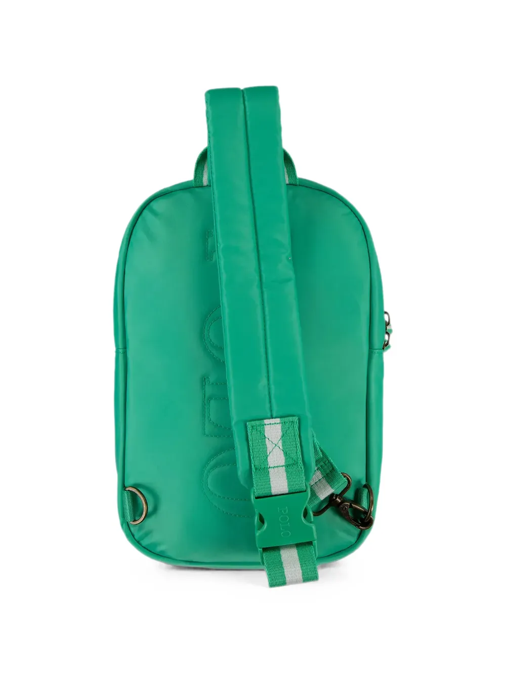 POLO RALPH LAUREN KIDS Rugzak met geborduurd logo en ritssluiting Groen