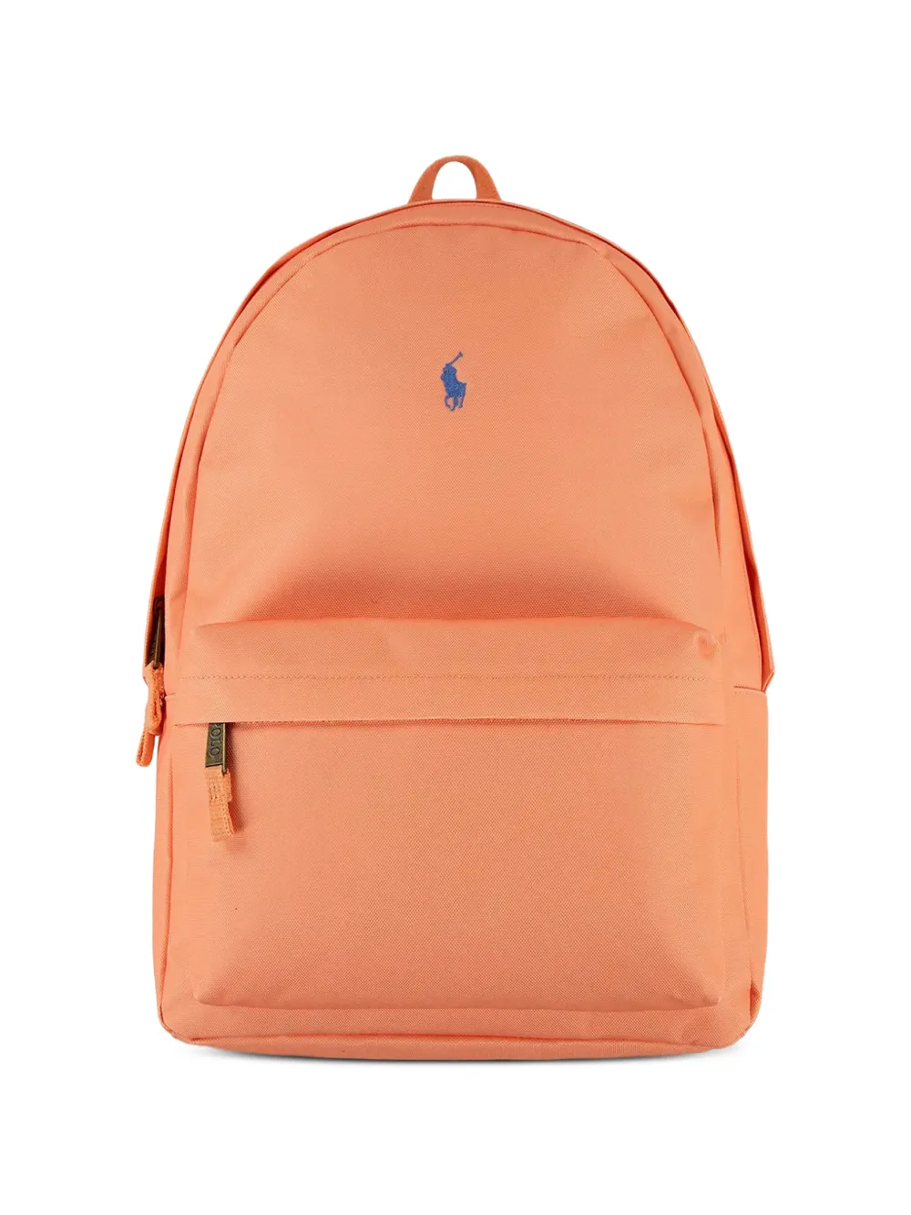 POLO RALPH LAUREN KIDS logo-embroidered backpack - Arancione