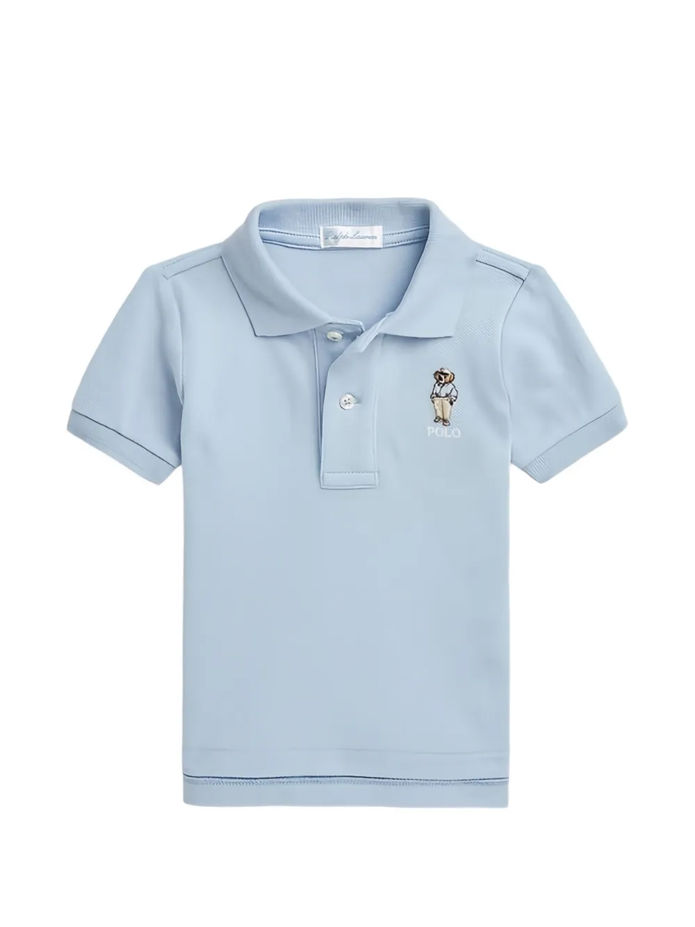 POLO RALPH LAUREN KIDS embroidered polo shirt - Blu