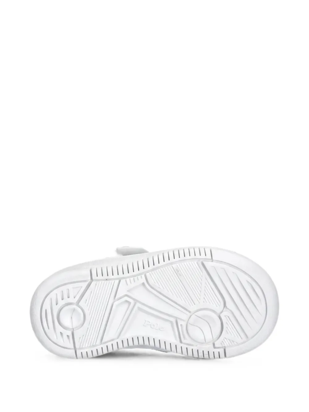 POLO RALPH LAUREN KIDS Sneakers met logodetail Wit
