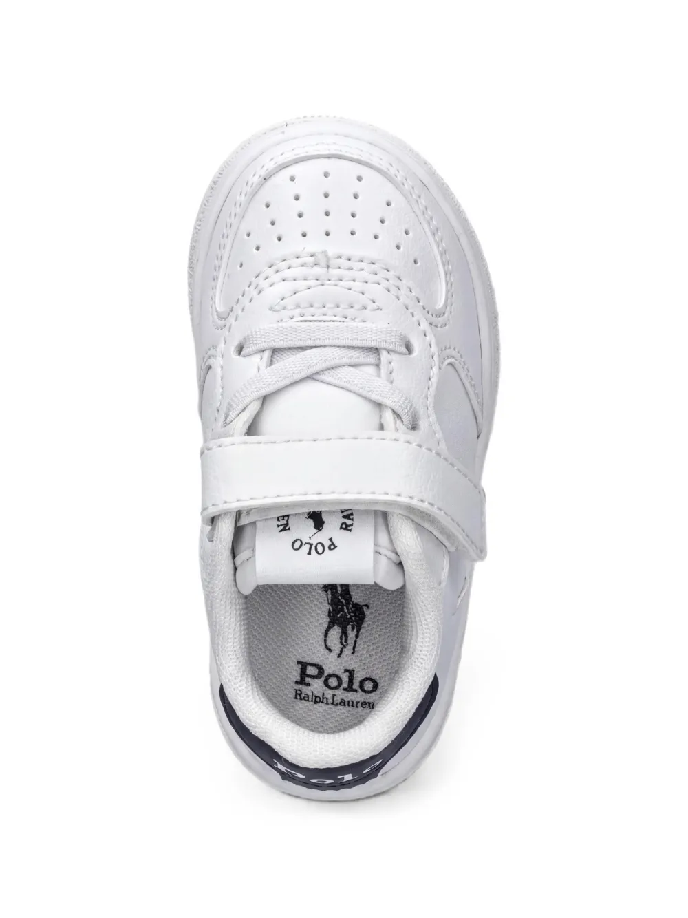 POLO RALPH LAUREN KIDS Sneakers met logodetail Wit