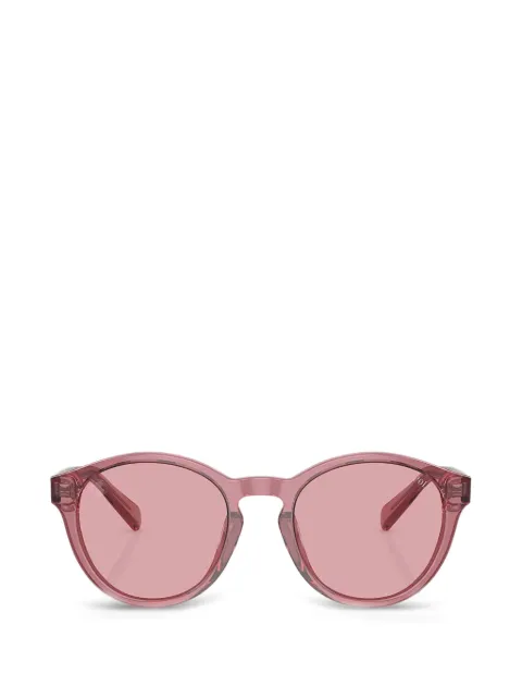POLO RALPH LAUREN KIDS round-frame logo-plaque sunglasses