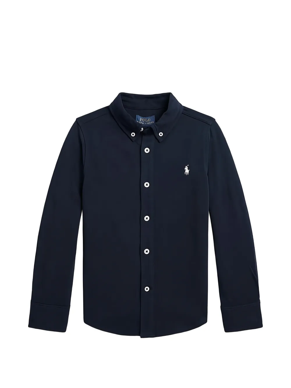 POLO RALPH LAUREN KIDS Camicia Featherweight con logo - Blu