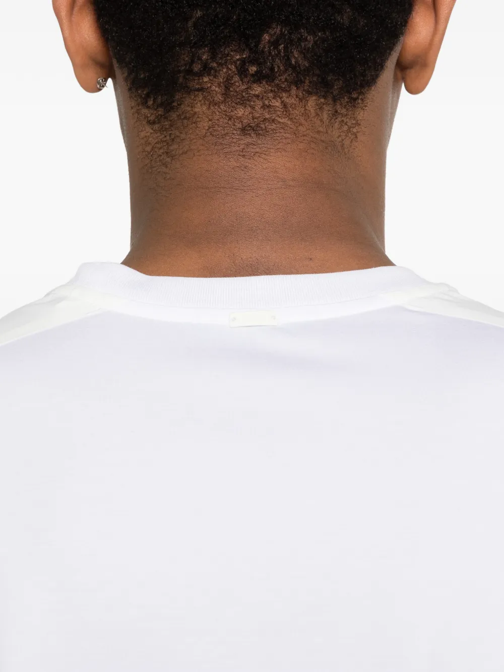 Herno T-shirt met vlakken Wit