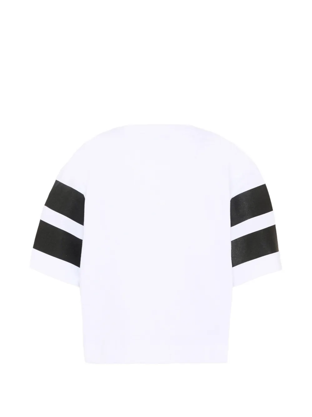 Barrow kids T-shirt met gestreepte mouwen Wit