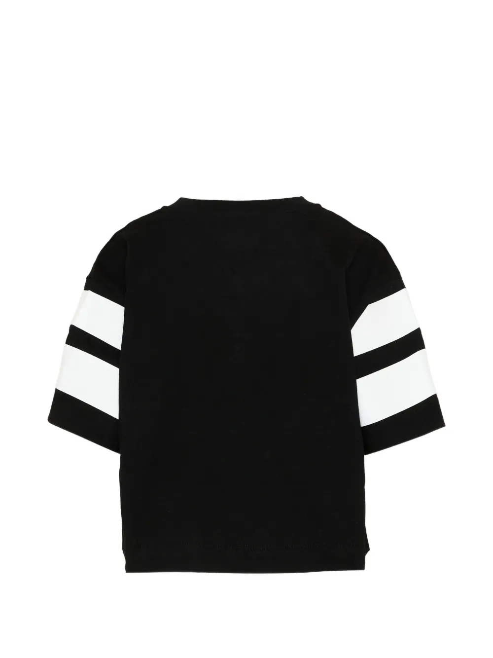 Barrow kids Gestreept T-shirt Zwart
