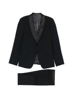 Dolce & Gabbana ストライプ シングルスーツ | ブラック | FARFETCH JP