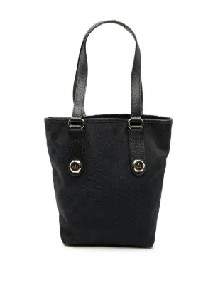 Gucci Pre-Owned 2000-2015 GGキャンバス トートバッグ | ブラック