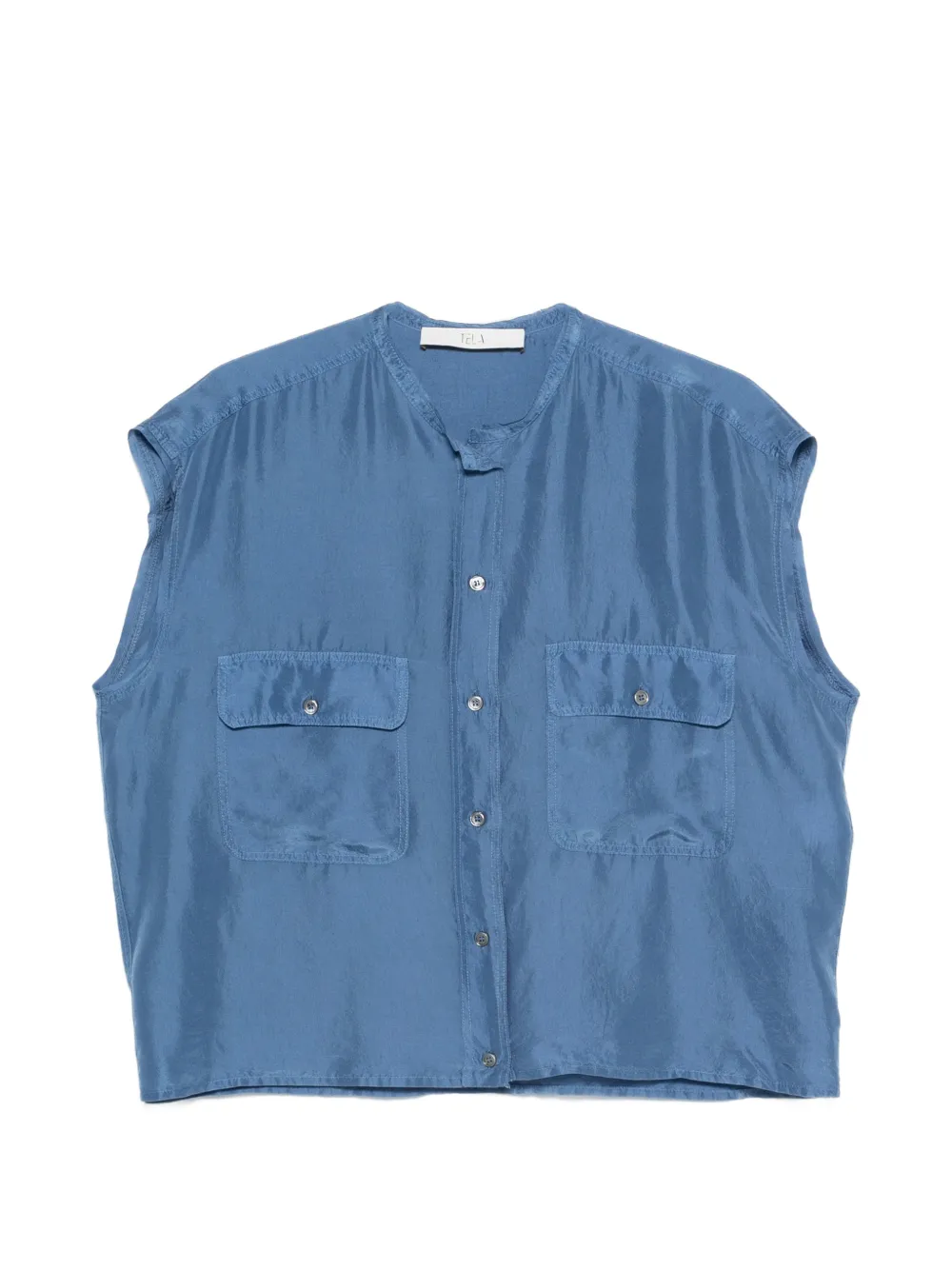 Tela Samba pocket shirt - Blu