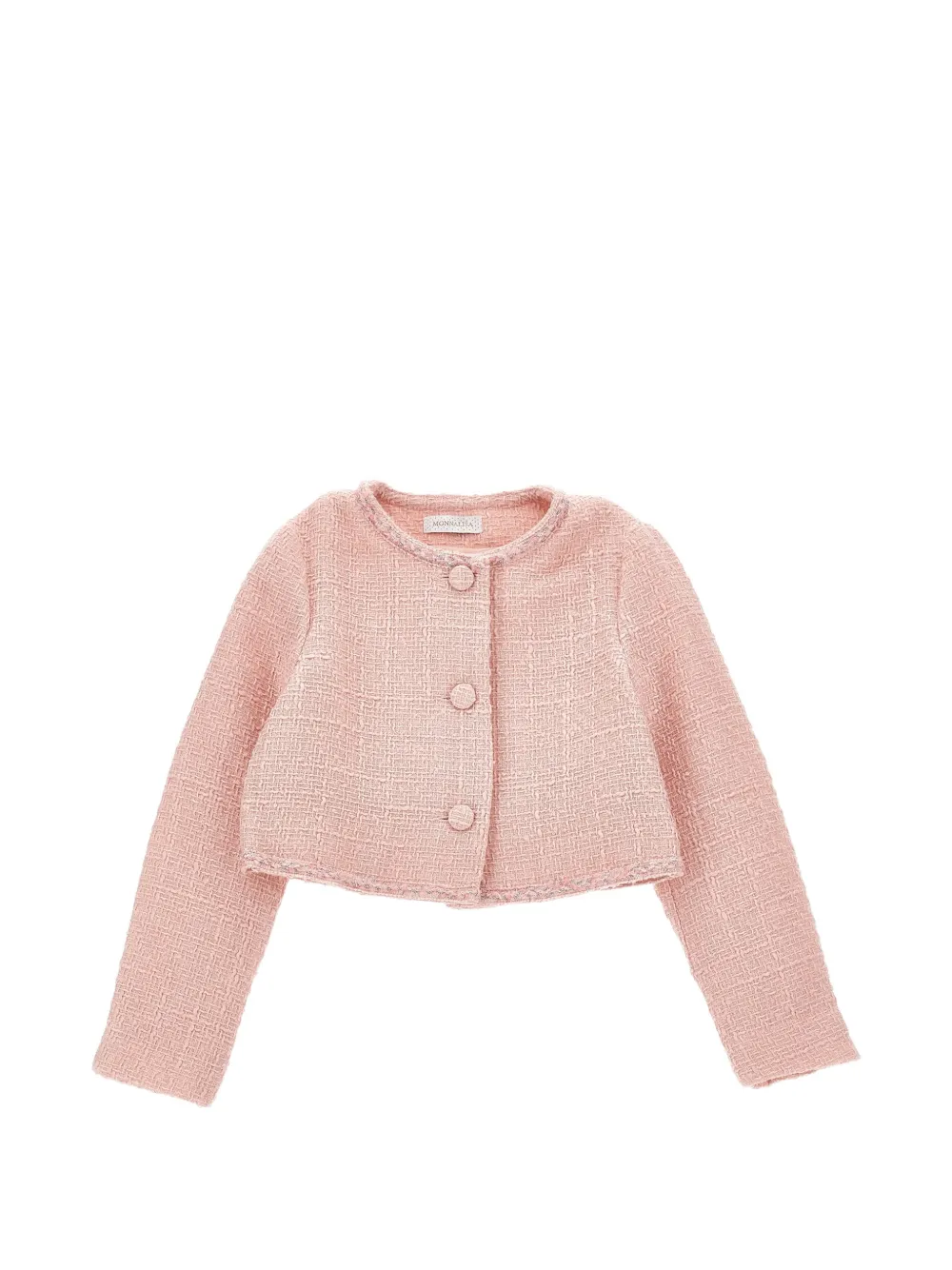 Monnalisa bouclé bolero - Rosa