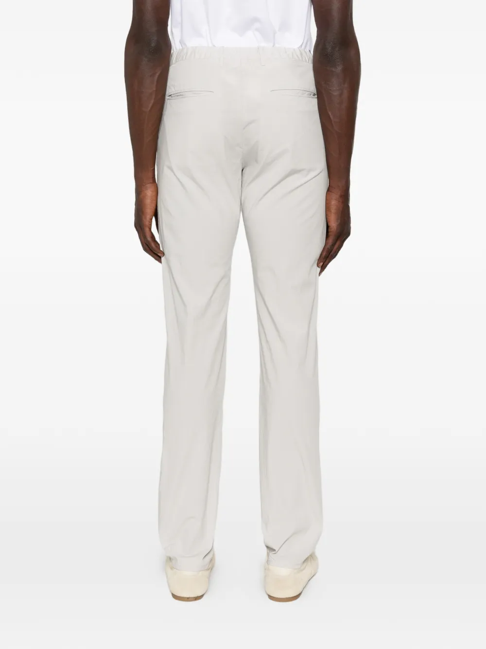 Incotex Broek met knoopsluiting Grijs