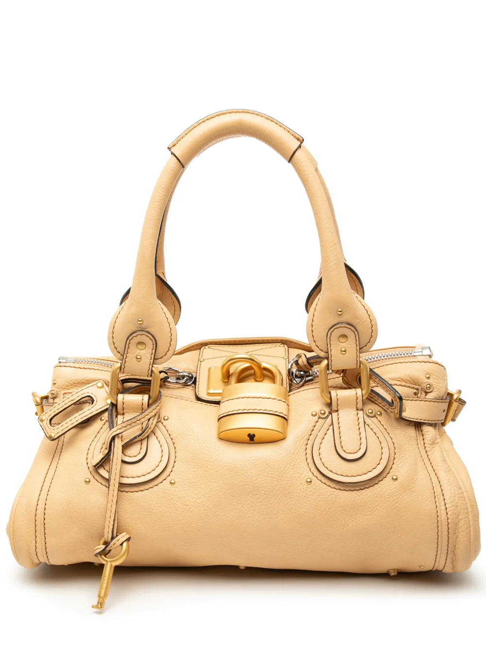 Chloé Pre-Owned 2010-2025 Leather Paddington handbag - Marrone