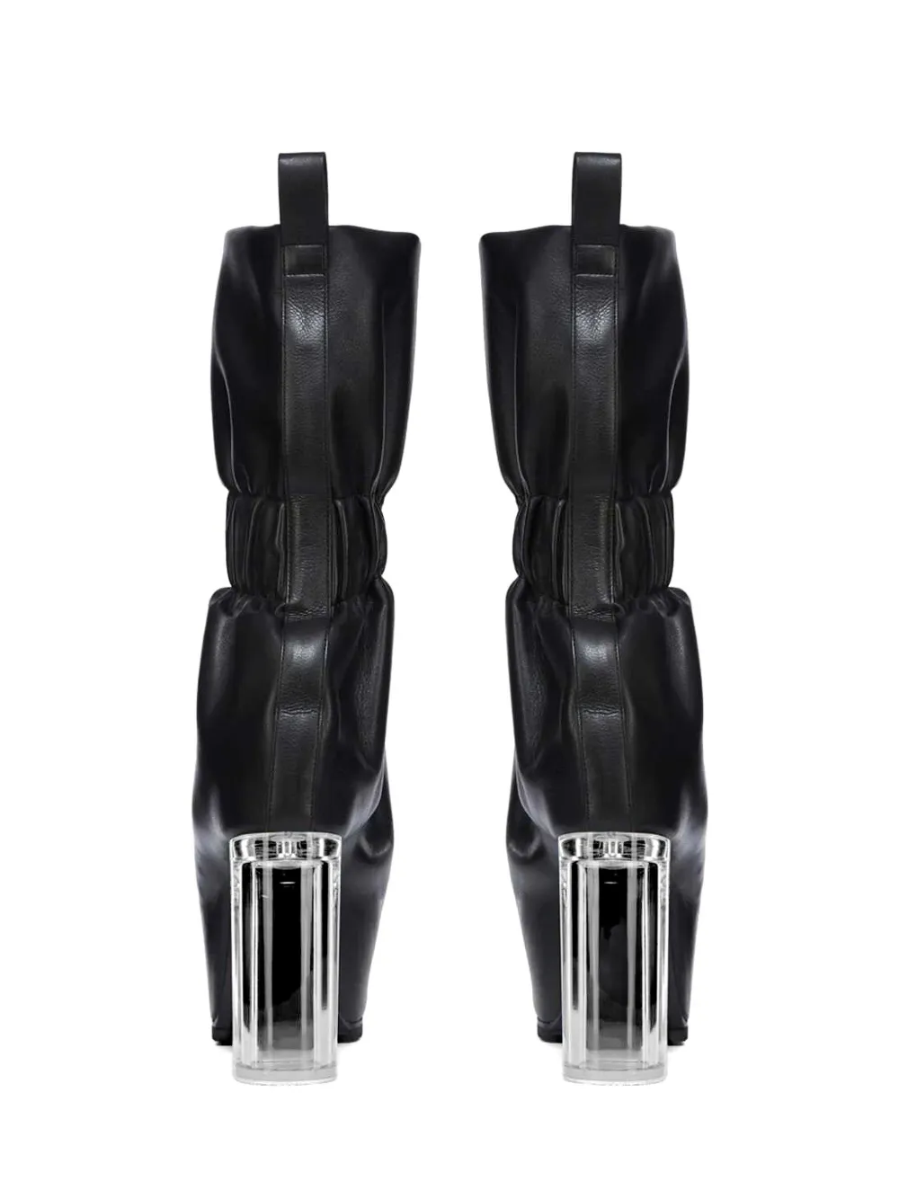 Rick Owens Leren sneakers Zwart