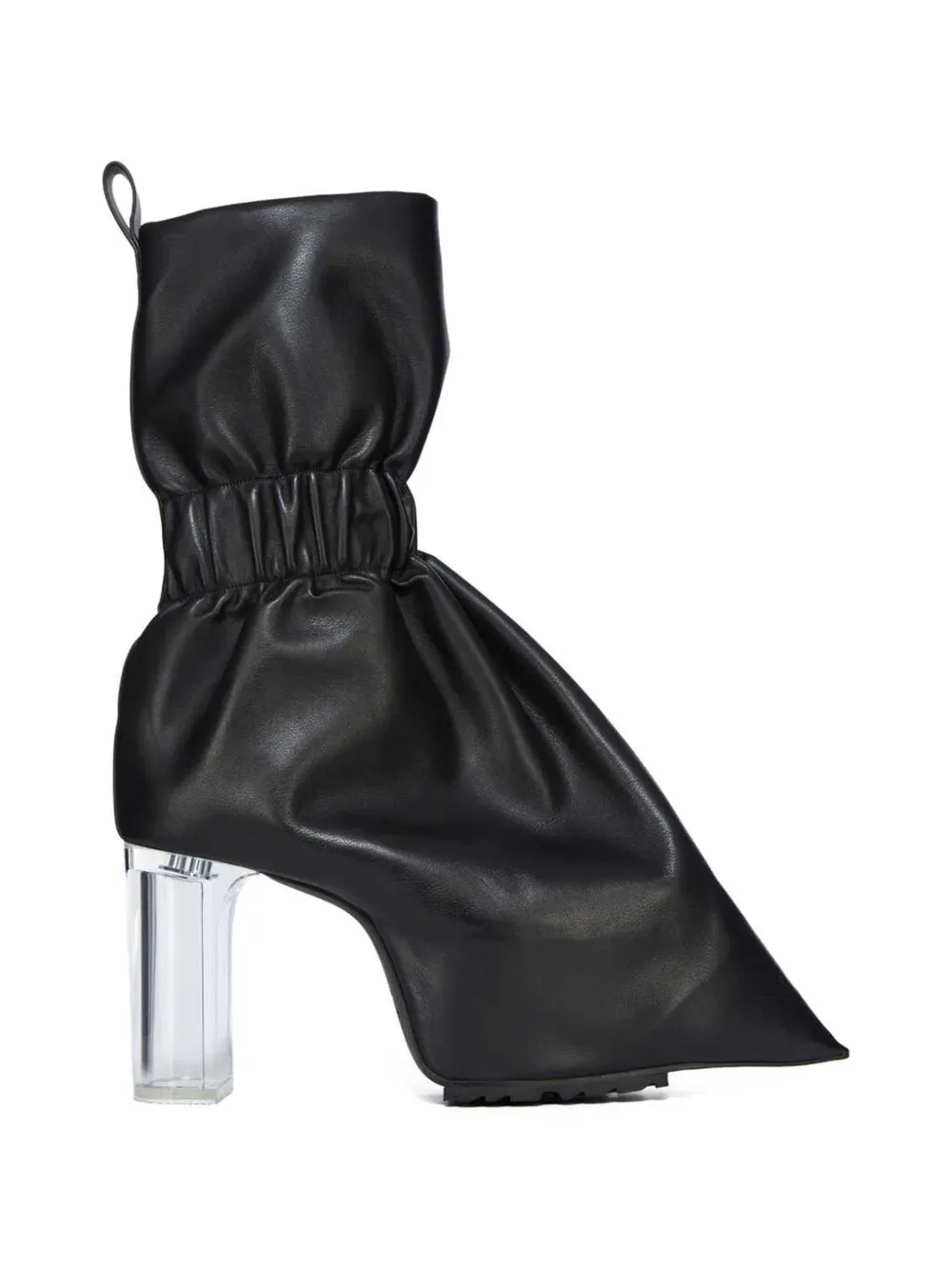 Rick Owens Leren sneakers Zwart