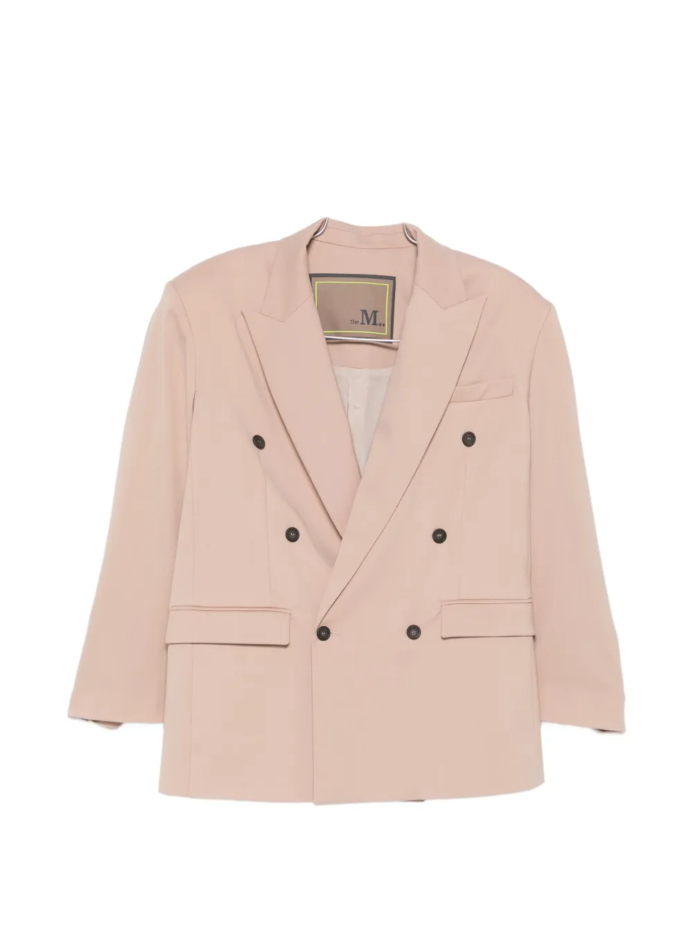 THE M double-breasted blazer - Rosa