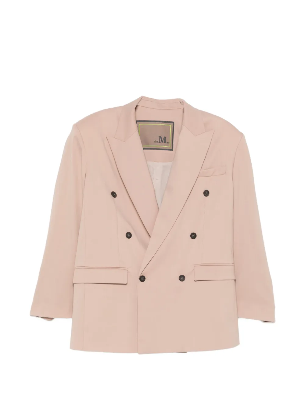 THE M double-breasted blazer - Rosa
