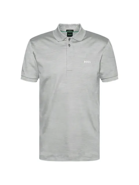 BOSS Camisa polo com bordado