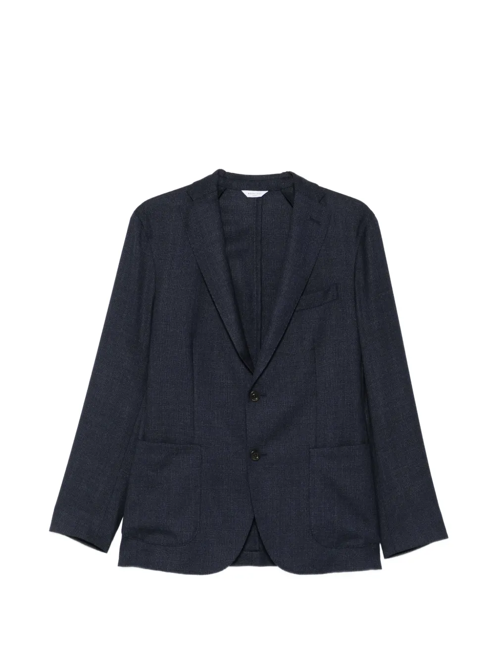 Boglioli K-jacket single-breasted patch-pockets blazer | Blue