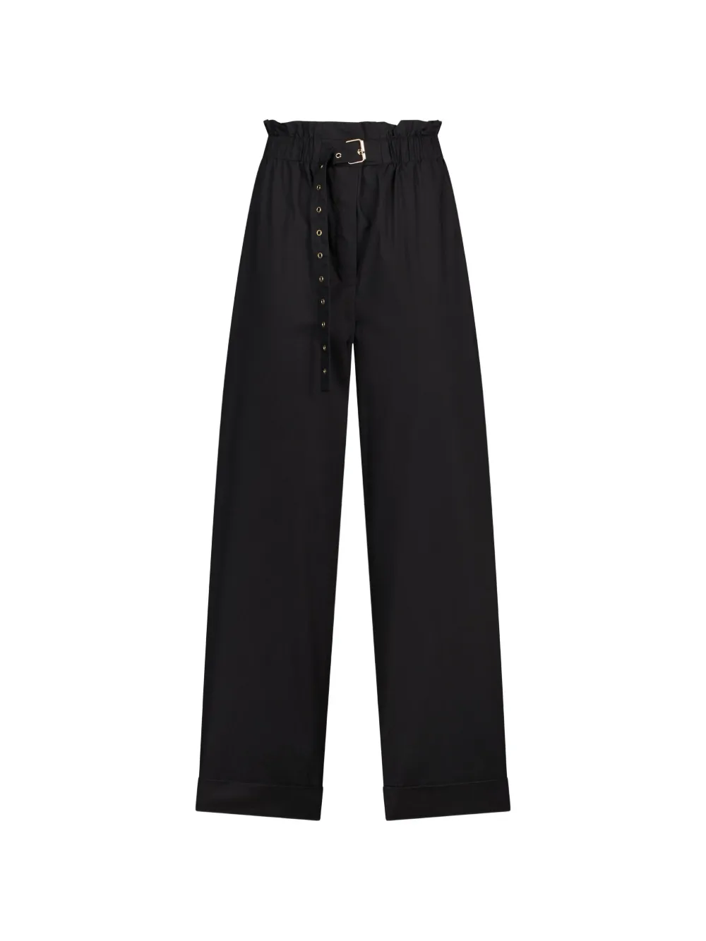 LIU JO belt trousers - Nero