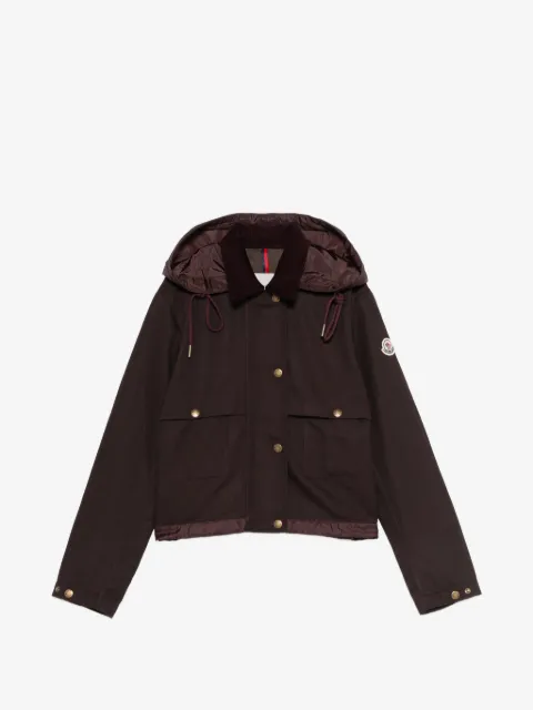 Moncler veste oversize à capuche