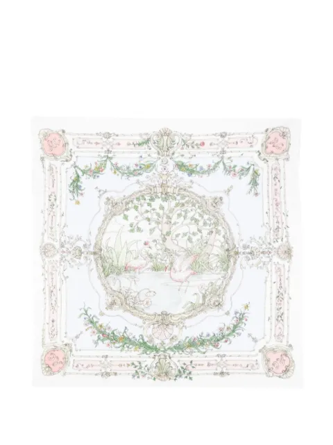 Atelier Choux floral-print blanket