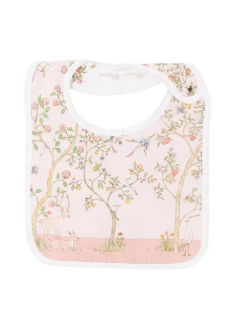 Atelier Choux floral-print bib