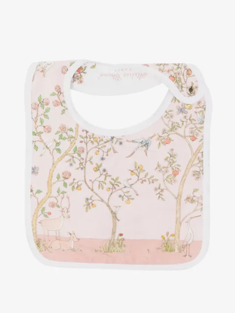 Atelier Choux floral-print bib
