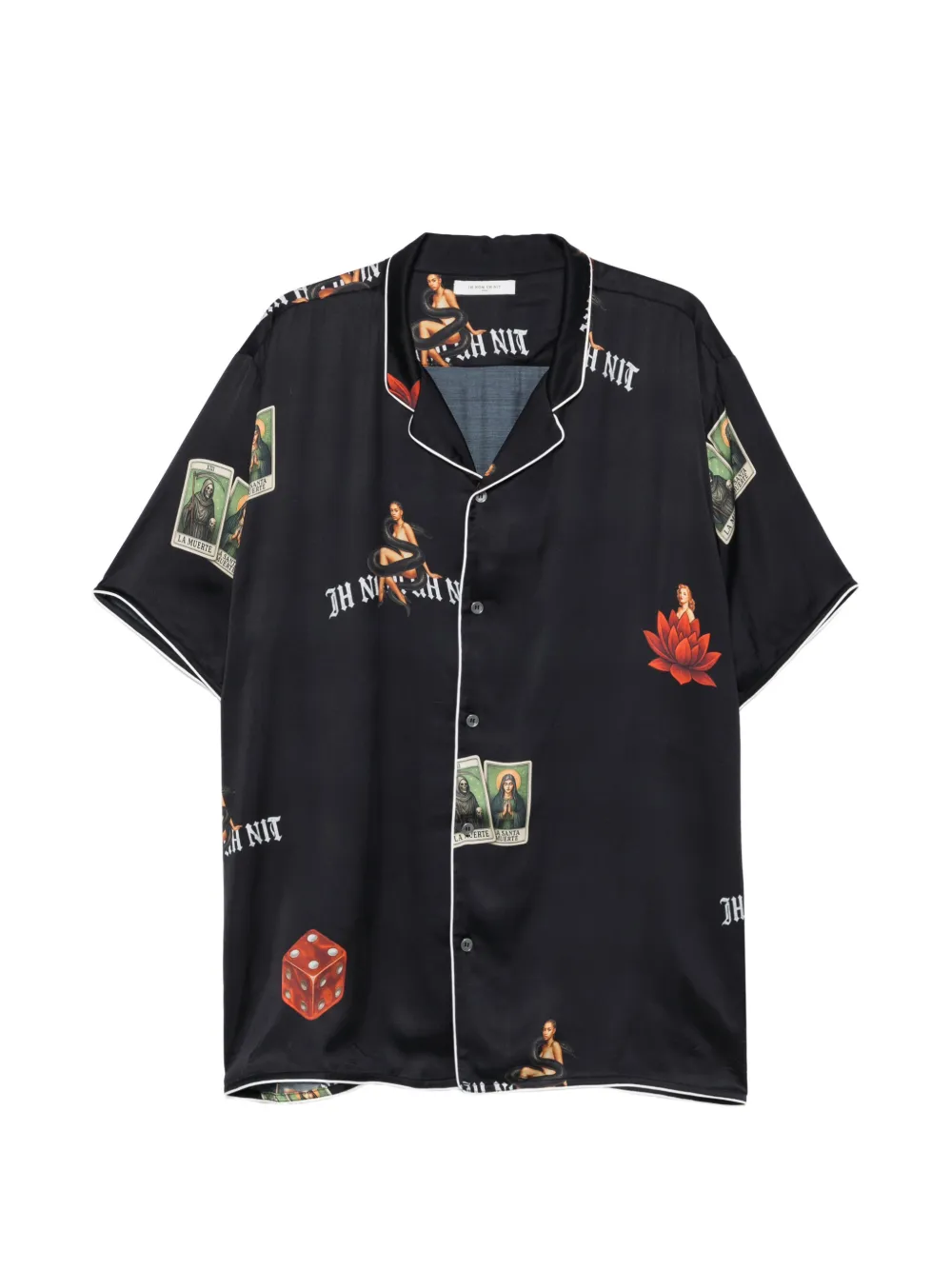 Ih Nom Uh Nit printed shirt - Nero