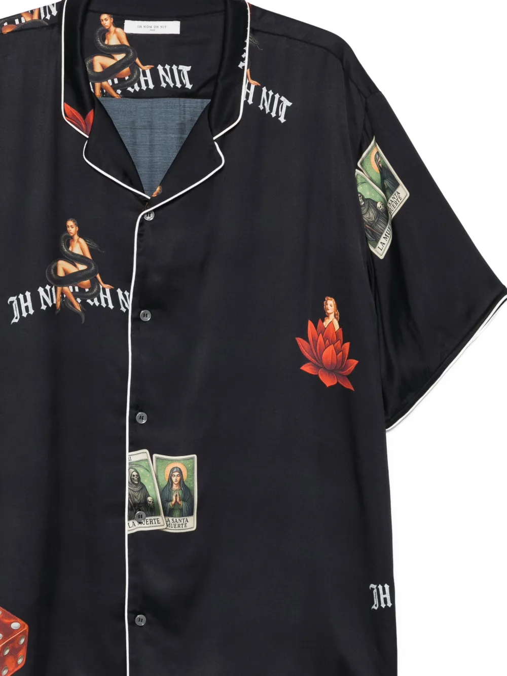  Ih Nom Uh Nit Printed Shirt - Black 