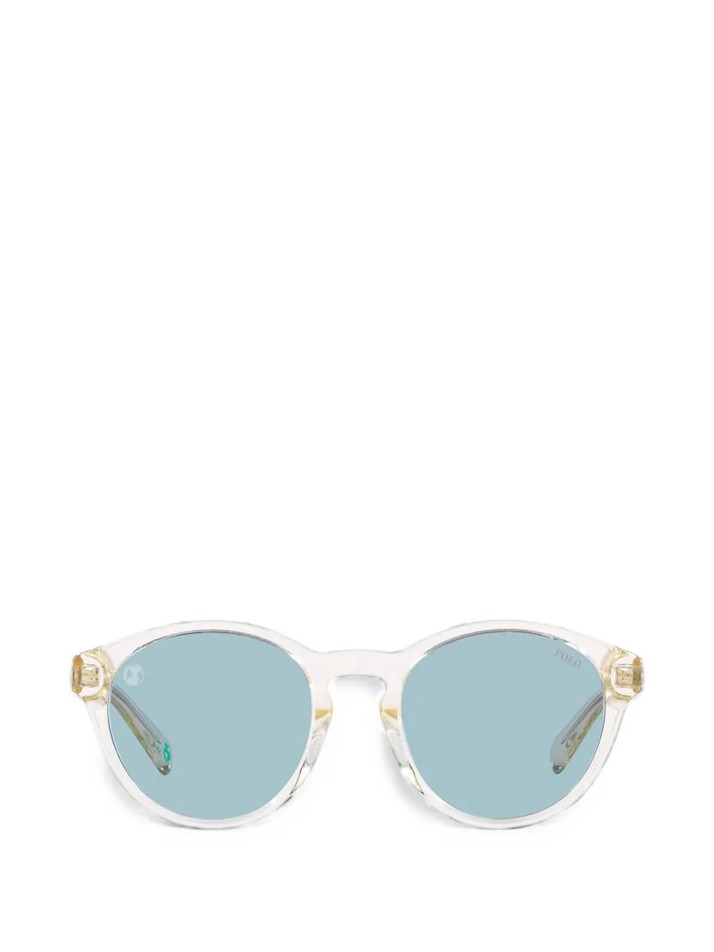 POLO RALPH LAUREN KIDS round-frame tinted sunglasses - Toni neutri