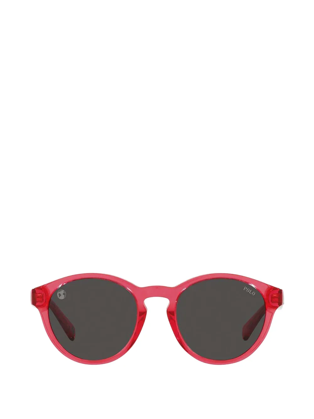 POLO RALPH LAUREN KIDS round-frame sunglasses - Rosso