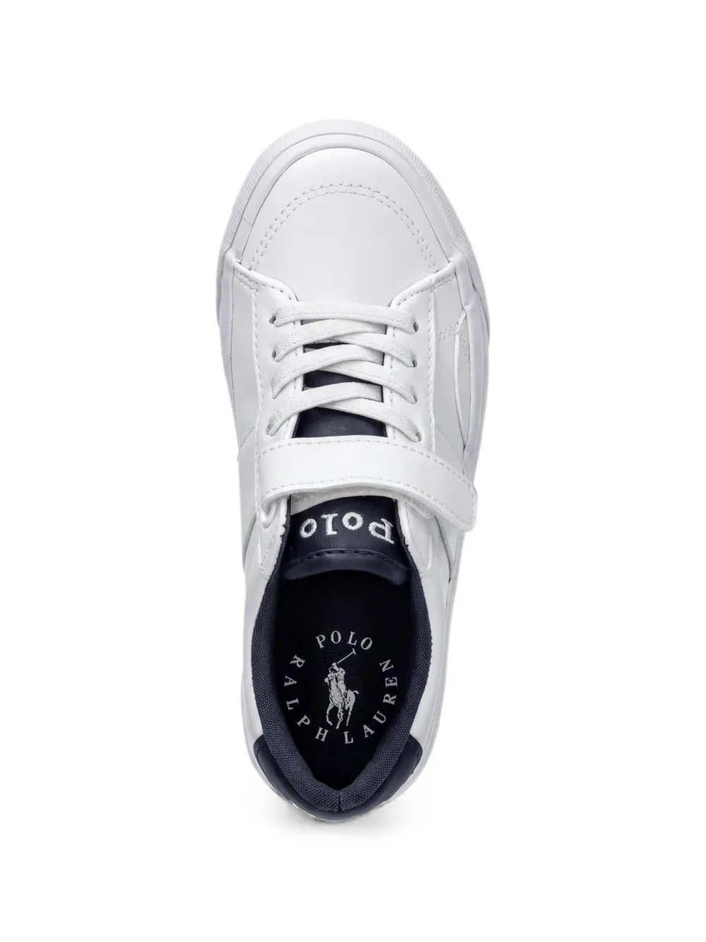 POLO RALPH LAUREN KIDS Sneakers Ryley PS con logo - Bianco