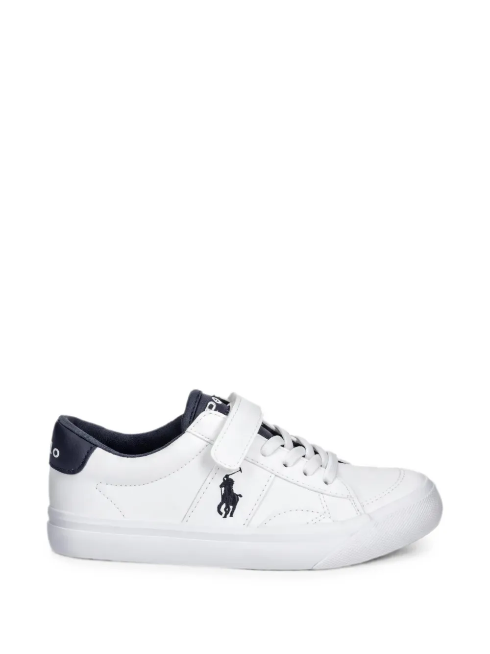POLO RALPH LAUREN KIDS Ryley PS sneakers met logodetail Wit