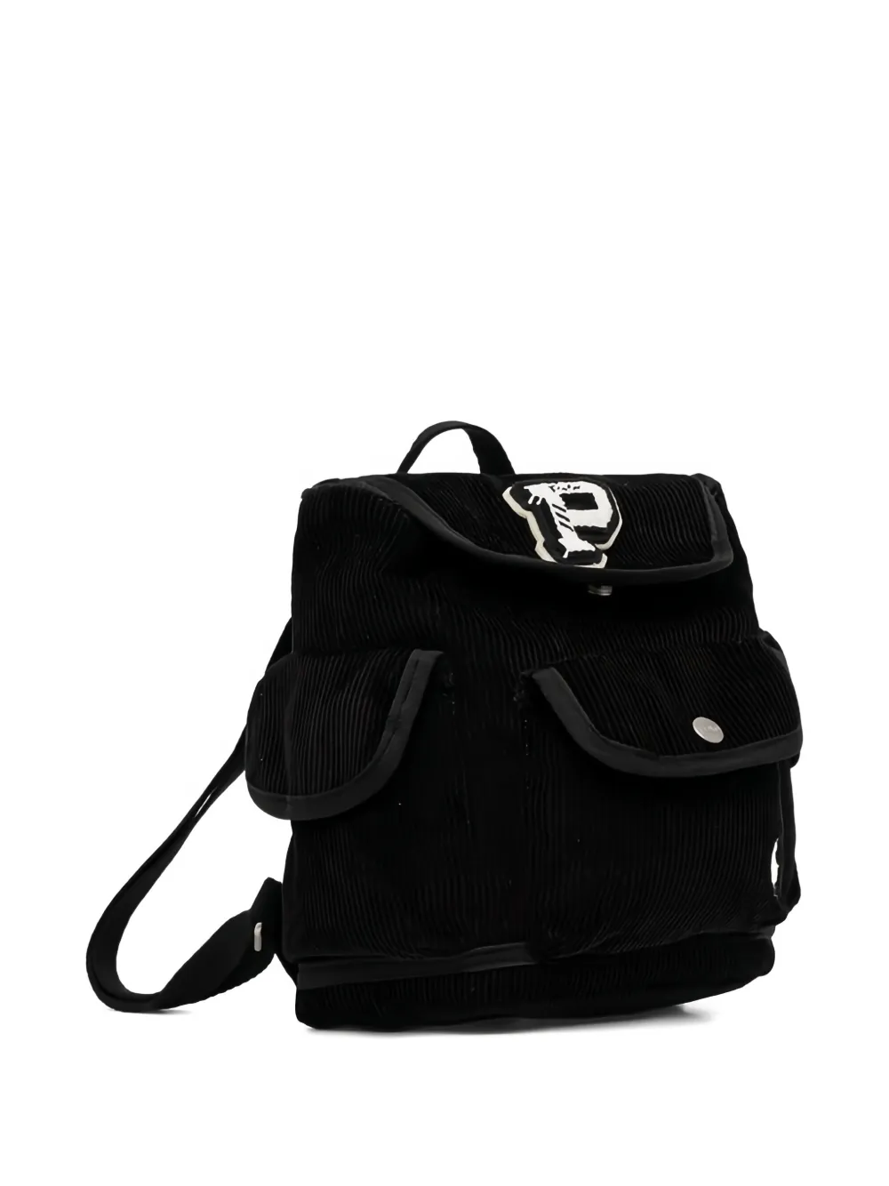 POLO RALPH LAUREN KIDS mini corduroy rucksack - Nero