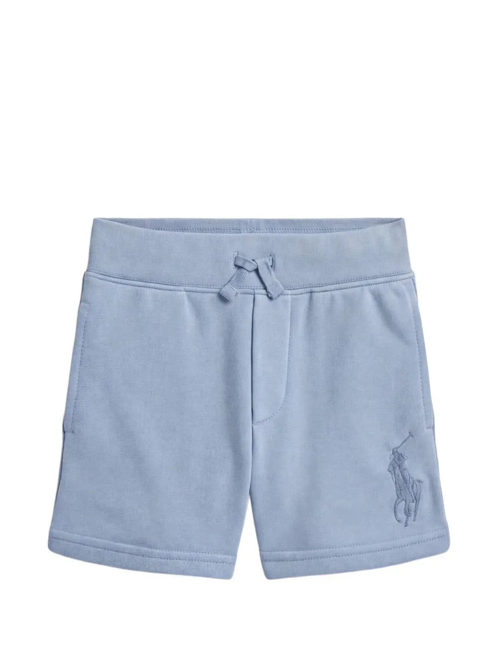 POLO RALPH LAUREN KIDS Shorts con coulisse e logo - Blu