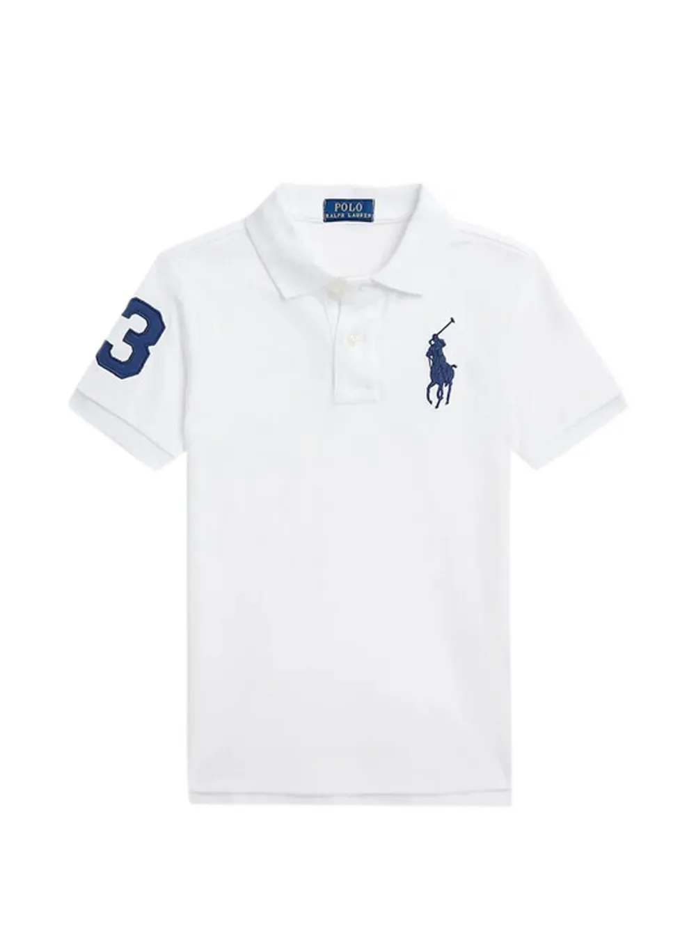 POLO RALPH LAUREN KIDS Polo con logo - Bianco