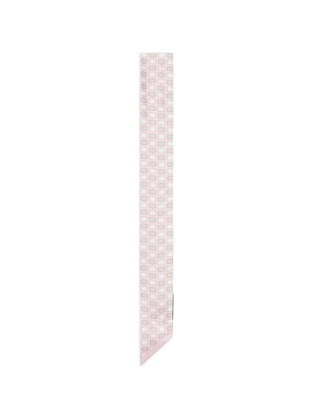 Tagliatore patterned scarf - Rosa