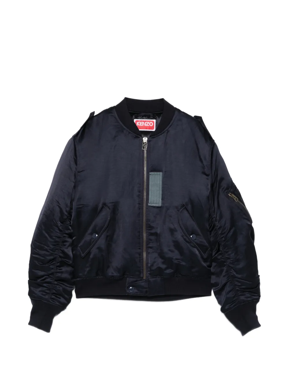 Kenzo zip-up bomber jacket - Blu