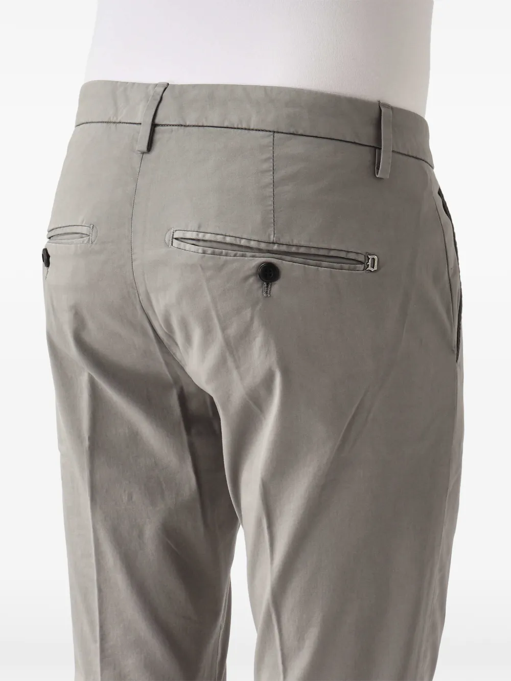 DONDUP Broek met omgeslagen pijpen Grijs