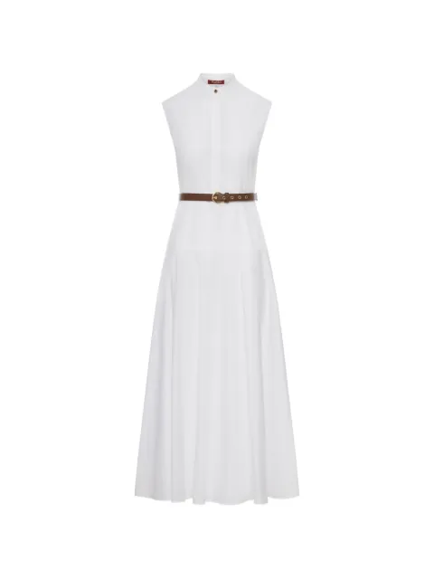 Max Mara vestido largo con cinturón